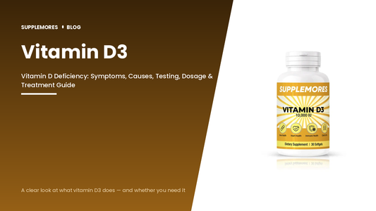 Vitamin D Deficiency: Symptoms, Causes, Testing, Dosage & Treatment Guide