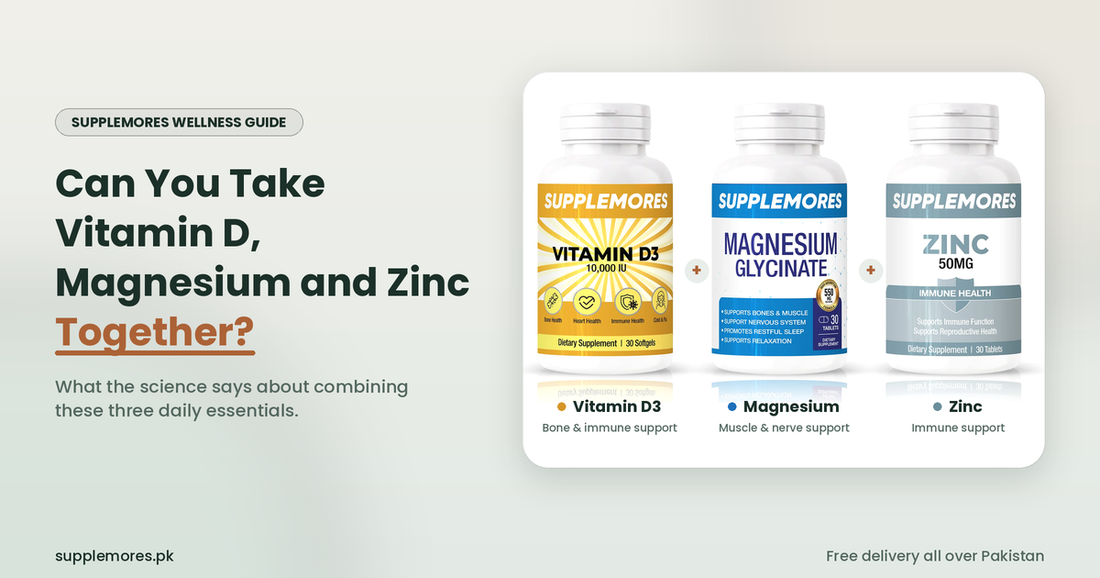 Can You Take Vitamin D, Magnesium and Zinc Together?