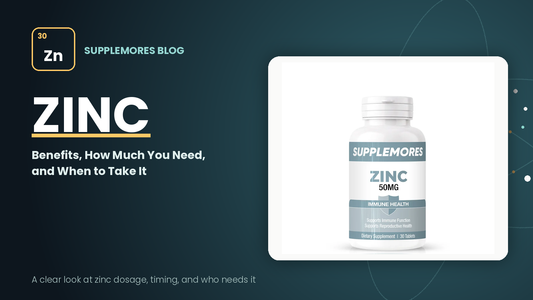 Zinc Benefits: How Much Do You Need and When Should You Take It?