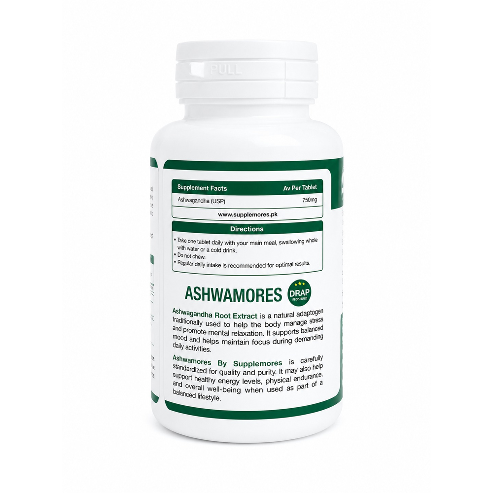 Ashwagandha Root Extract 750mg Supplemores