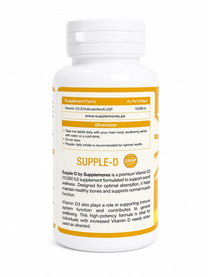 Vitamin D3 10,000 IU (30 Softgels)