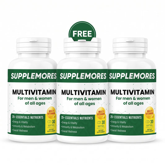 Multivitamin For Men & Women (3 Packs) Supplemores